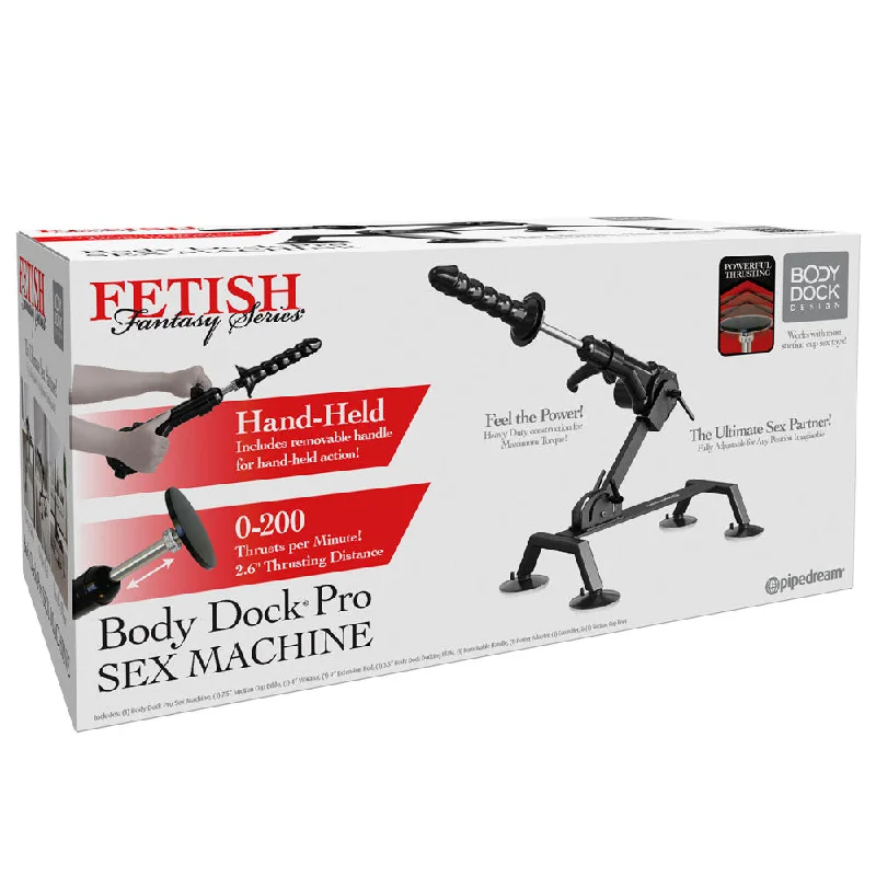 BDSM toy paddle features-FFS Body Dock Sex Machine - Mains Powered Sex Machine