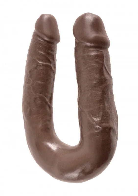 tentacle-dildo-King Cock U-Shaped Double Trouble | Medium | Brown