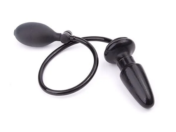 BDSM toy paddle uses-Little Missile, Inflatable Butt Plug