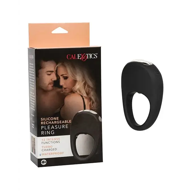 cock ring advanced techniques-Silicone Rechargeable Pleasure Ring