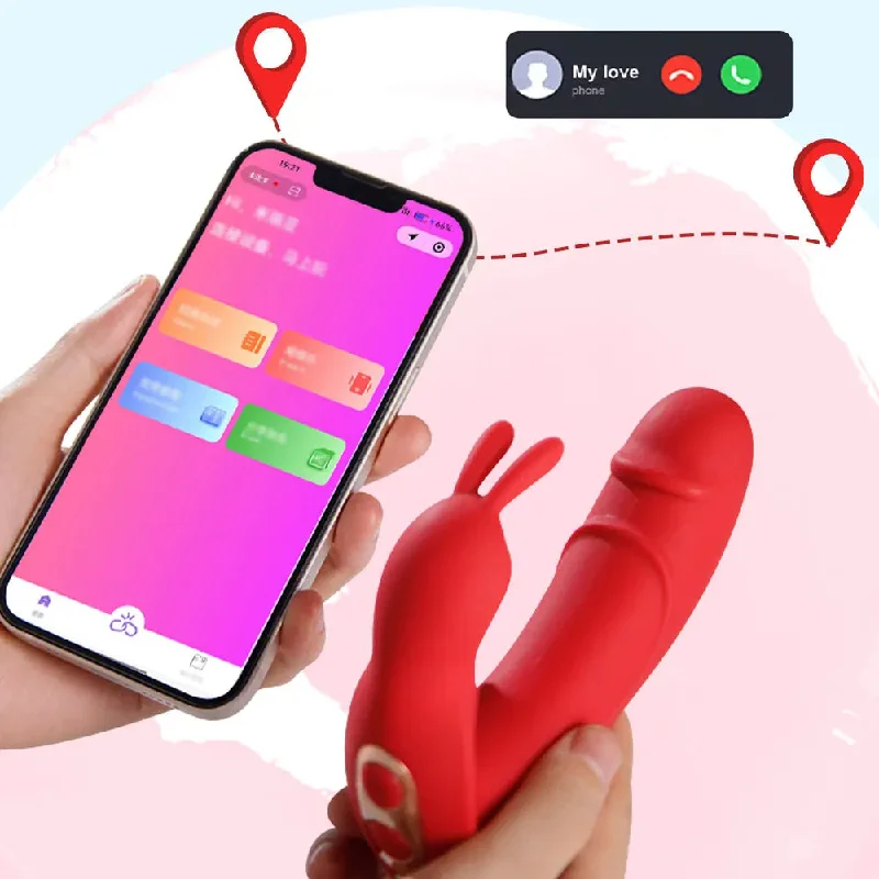 Vibrator lone play-Rabbit Clit Vibrator - APP Controlled G Spot Vibrator Clit Stimulator Female Sex Toy