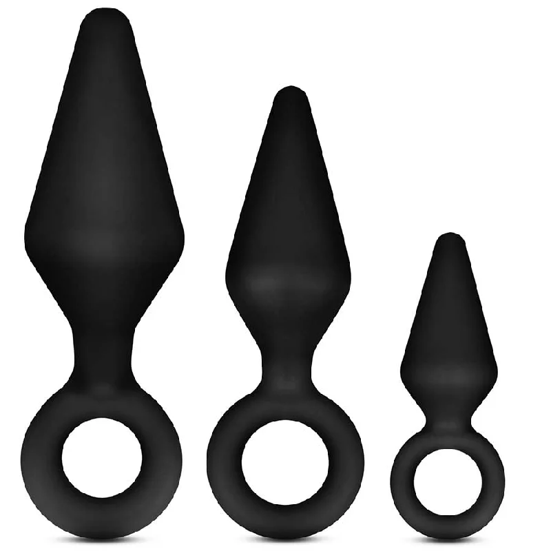 Long-lasting battery vibrators-Luxe Night Rimmer Beginner Butt Plug Kit by Blush Novelties