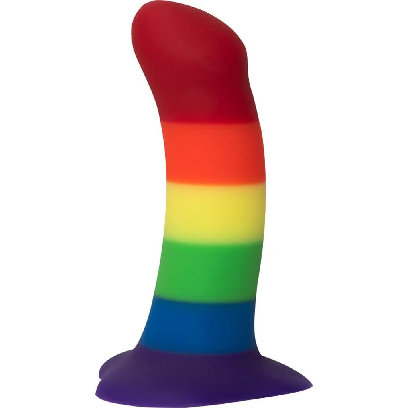 glow-dildo-Fun Factory Limited Edition Rainbow Amor Dildo