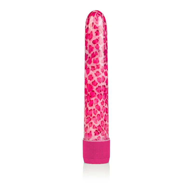 Vibrator app sync-Leopard Massager - Pink