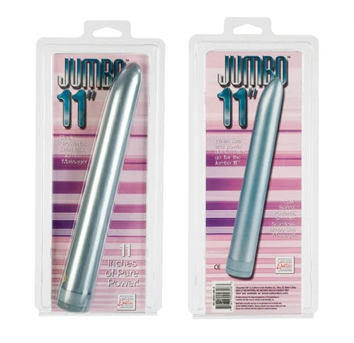 Vibrator travel ready-Jumbo 11 Inches Massager - Platinum